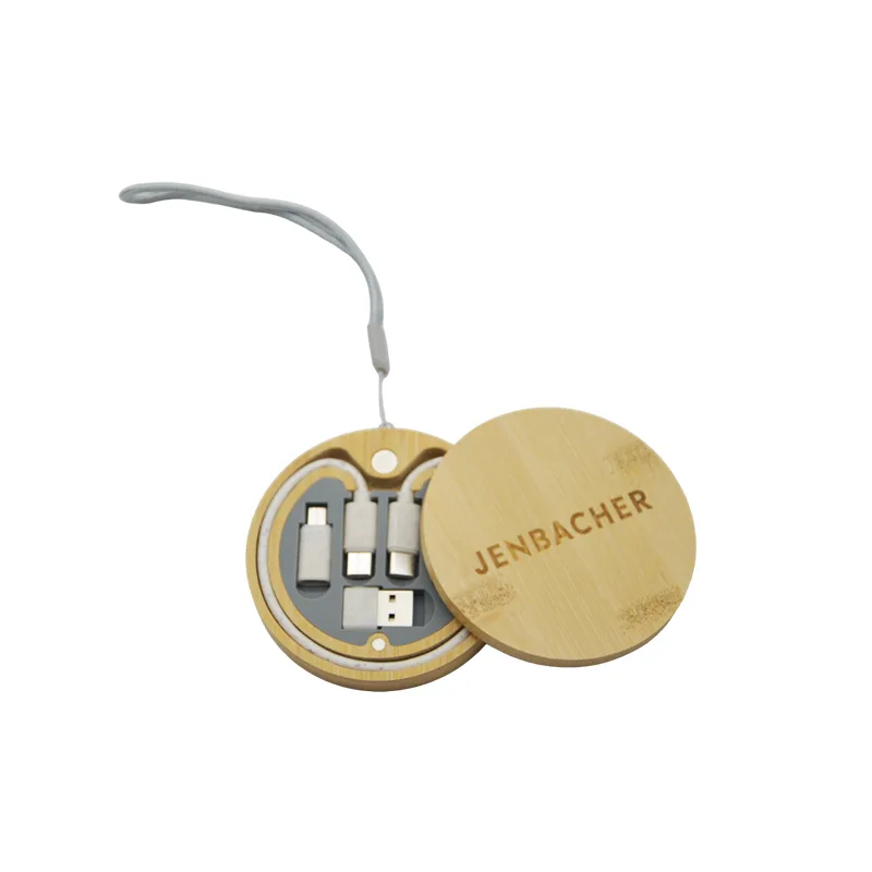 Bộ cáp sạc tre 6-in-1