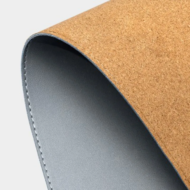 Custom Cork and Leather Desk Mat — product image